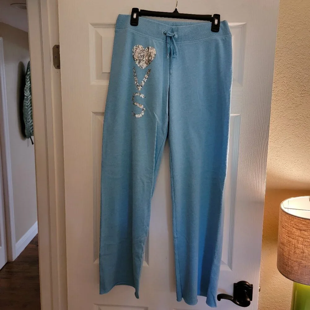 Victoria's Secret Supermodel Sweatpants + Hoodie Jacket Size M EXC - Picture 7 of 10